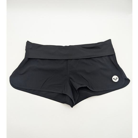 Roxy Women's Endless Summer Swim Board Shorts Elastic Waist Black Size L - Picture 6 of 9